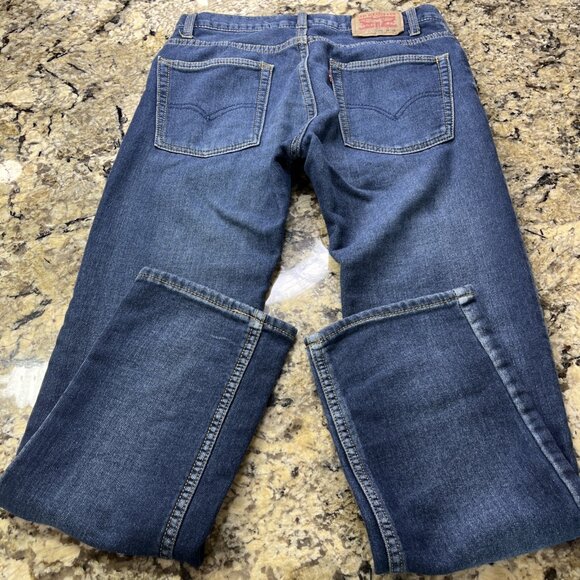 Size 29 X 29 Levi’s 511 Women’s Knit Jeans Straight Stretchy Comfy Blue CN - Picture 11 of 14